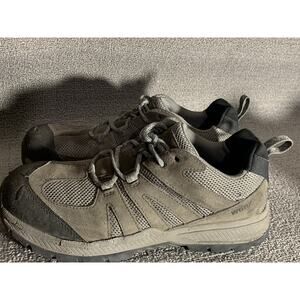 Worx By Red Wing Shoes Women's 5010 Athletic Safety Toe Low Cut Beige /Gray 8.5W